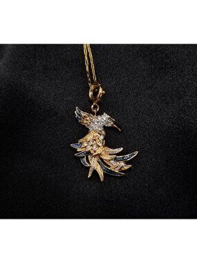 Rare Vintage Early 2000's NOLAN MILLER Bird Pendant Necklace